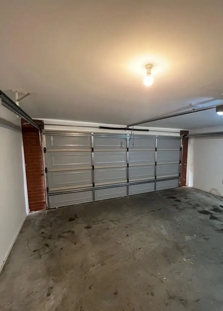 inside of garage